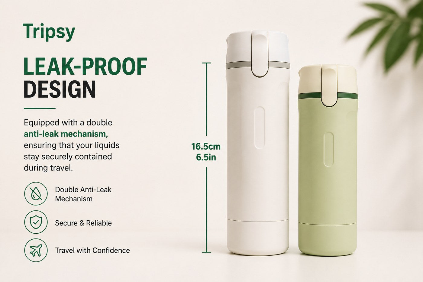 Tripsy™ 4-in-1 Travel Dispenser